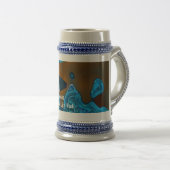 COHO Bier Stein Bierglas (VorderseiteRechts)