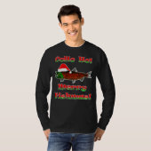 Coho Ho! Fishmas - Men Long Sleeve T - Shirt (Vorne ganz)
