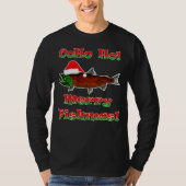 Coho Ho! Fishmas - Men Long Sleeve T - Shirt (Vorderseite)