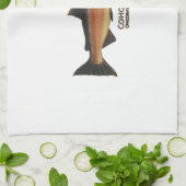 Coho - silberne Lachse (Phase laichend) Handtuch (Gefaltet)