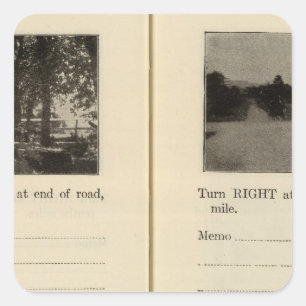 Cohoes Albanien, NY Quadratischer Aufkleber