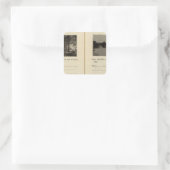 Cohoes Albany, NY Quadratischer Aufkleber (Tasche)