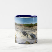 Cohoes Fälle Zweifarbige Tasse (Mittel)