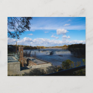 Cohoes Falls New York Foto Postkarte