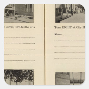 Cohoes, New Quadratischer Aufkleber