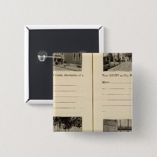 Cohoes, NY Button (Vorne & Hinten)