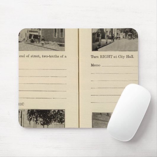 Cohoes, NY Mousepad (Mit Mouse)