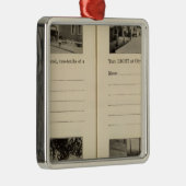 Cohoes, NY Ornament Aus Metall (Rechts)