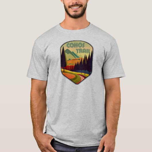 Cohos Trail New Hampshire Colors T-Shirt (Vorderseite)