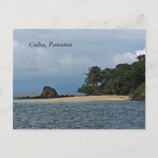Coiba Panama Post Card Postkarte (Vorderseite)
