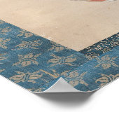 Coiffure des Courtesan, c.1700-14 Poster (Ecke)