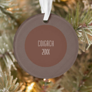 Coigach Tweed Gun Club Karo Ornament