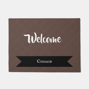 Coigach Tweed Rustic Gun Club Karo Doormat Fußmatte
