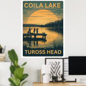 Coila Lake, Tuross Head, NSW Poster (Heimbüro)