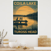 Coila Lake, Tuross Head, NSW Poster (Küche)