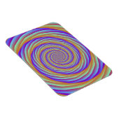 Coiled Cables in Orange Blue und Pink Foto Magnet (Rechte Seite)