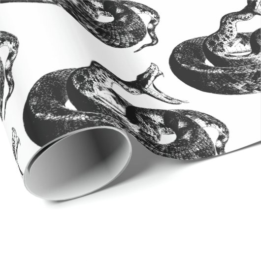 Coiled Rattlesnake Thunder_Cove Geschenkpapier (Rolleneckpunkt)