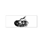 Coiled Rattlesnake Thunder_Cove Gummistempel (Stempel)