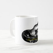 Coiled Rattlesnake Thunder_Cove Kaffeetasse (Vorderseite Links)