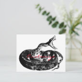 Coiled Rattlesnake Thunder_Cove Postkarte (Stehend Vorderseite)