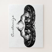 Coiled Rattlesnake Thunder_Cove Puzzle (Vertikal)