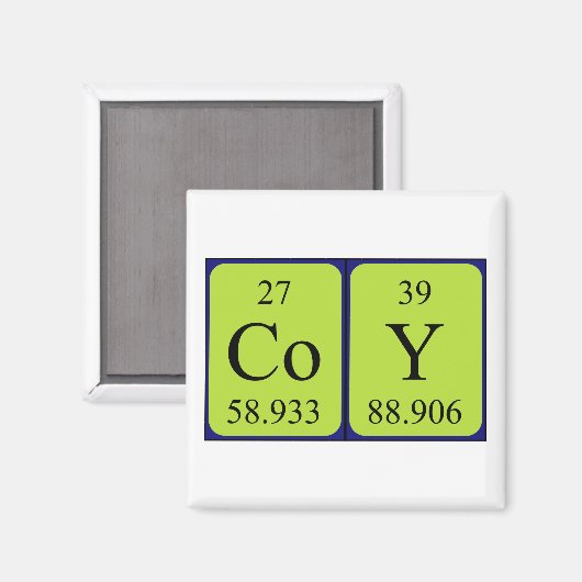Coiler Periodenmagnet Magnet (Vorderseite/Rückseite)
