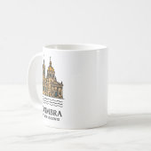 Coimbra City of Students Mug – Portugal Travel Sou Kaffeetasse (Vorderseite Links)