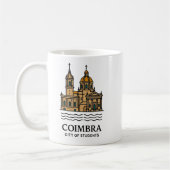 Coimbra City of Students Mug – Portugal Travel Sou Kaffeetasse (Links)