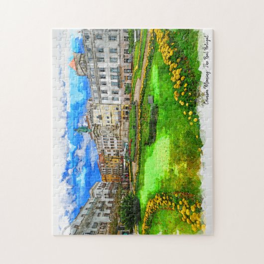 Coimbra Morning - das echte Portugal Puzzle (Vertikal)