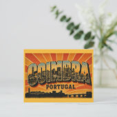 Coimbra Portugal Postkarte (Stehend Vorderseite)