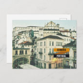 Coimbra, Portugal Travel Postkarte (Vorne/Hinten)
