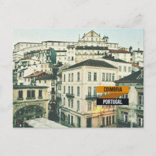 Coimbra, Portugal Travel Postkarte