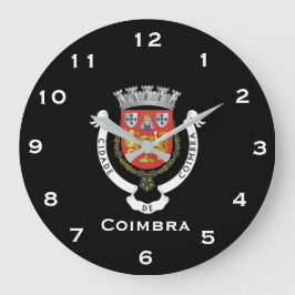 Coimbra Portugal Wall Clock Große Wanduhr