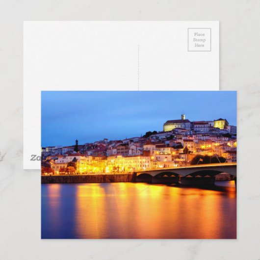 Coimbra Postkarte (Vorne/Hinten)