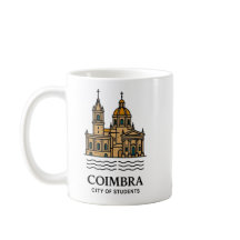 Coimbra Stadt der Studenten Tasse – Portugal Reise