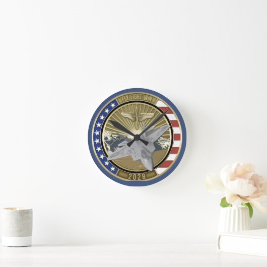 Coin 1 - Recognition Wall Clock Runde Wanduhr (Zuhause)