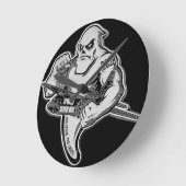 Coin 2 Clock Runde Wanduhr (Winkel)