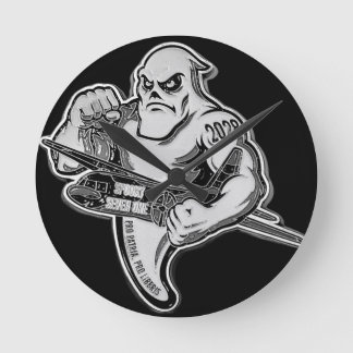 Coin 2 Clock Runde Wanduhr