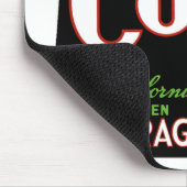 Coin California Asparagus Label Mousepad (Ecke)