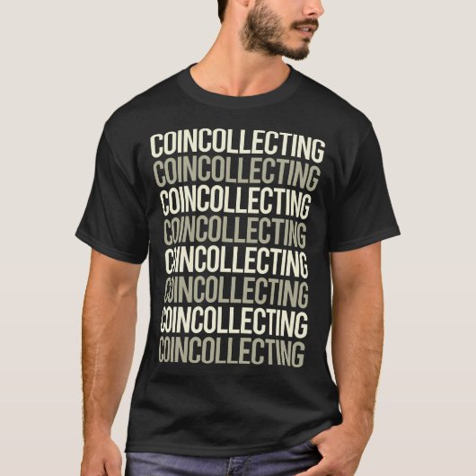 Coin Collage Coins T-Shirt (Vorderseite)
