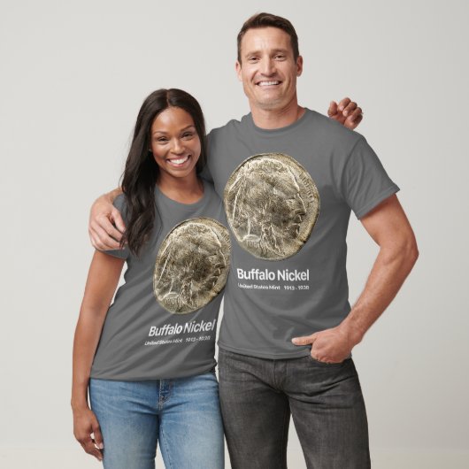 Coin Collector Buffalo Nickel T-Shirt (Unisex)