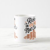 Coin Collector Numismatist Numismatics Coin Collec Kaffeetasse (Mittel)