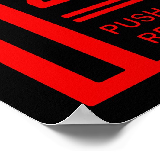 Coin einfügen, um Video-Spiel zu spielen Poster (Ecke)