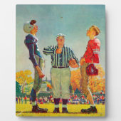 Coin Toss von Norman Rockwell Fotoplatte (Vorderseite)
