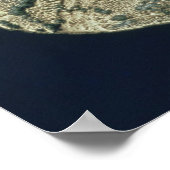 Coin with heads of Julius Caesar and Augustus Poster (Ecke)