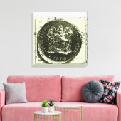 Coins Leinwanddruck (Insitu (Wohnzimmer))