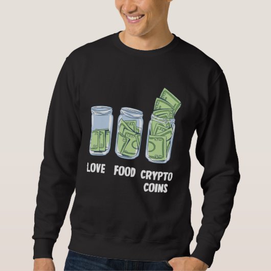 Coins Money Bank Sweatshirt (Vorderseite)