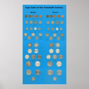 Coins vom Typ US Poster