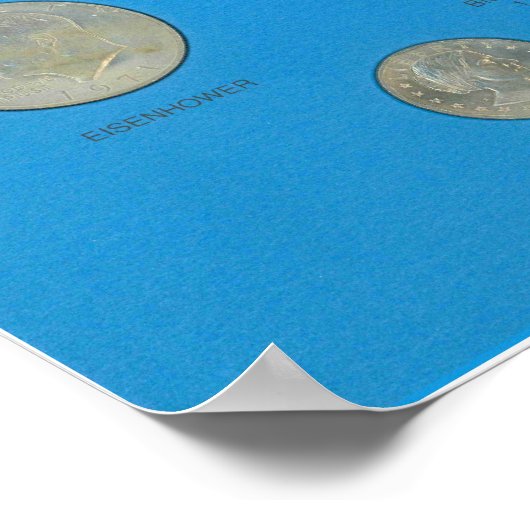 Coins vom Typ US Poster (Ecke)