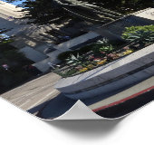 Coit Tower & Columbus Statue #1-1 Poster (Ecke)